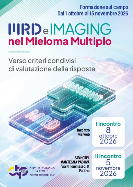 MRD e Imaging nel Mieloma Multiplo - Padova, 01 Ottobre 2026